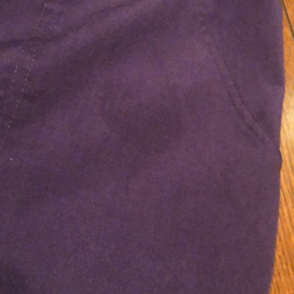 QQCherry purple scrub pants uniform medium - Picture 2 of 7